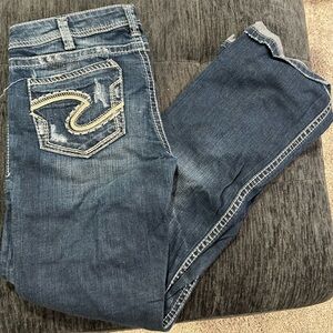Silver Jeans Dark Blue Denim